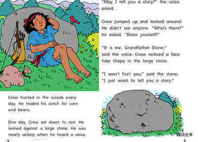 G1 Bey U3W3 The Storytelling Stone绘本故事第5页