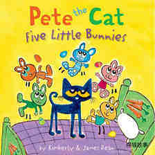 Pete the Cat  Five Little Bunnies绘本故事第2页