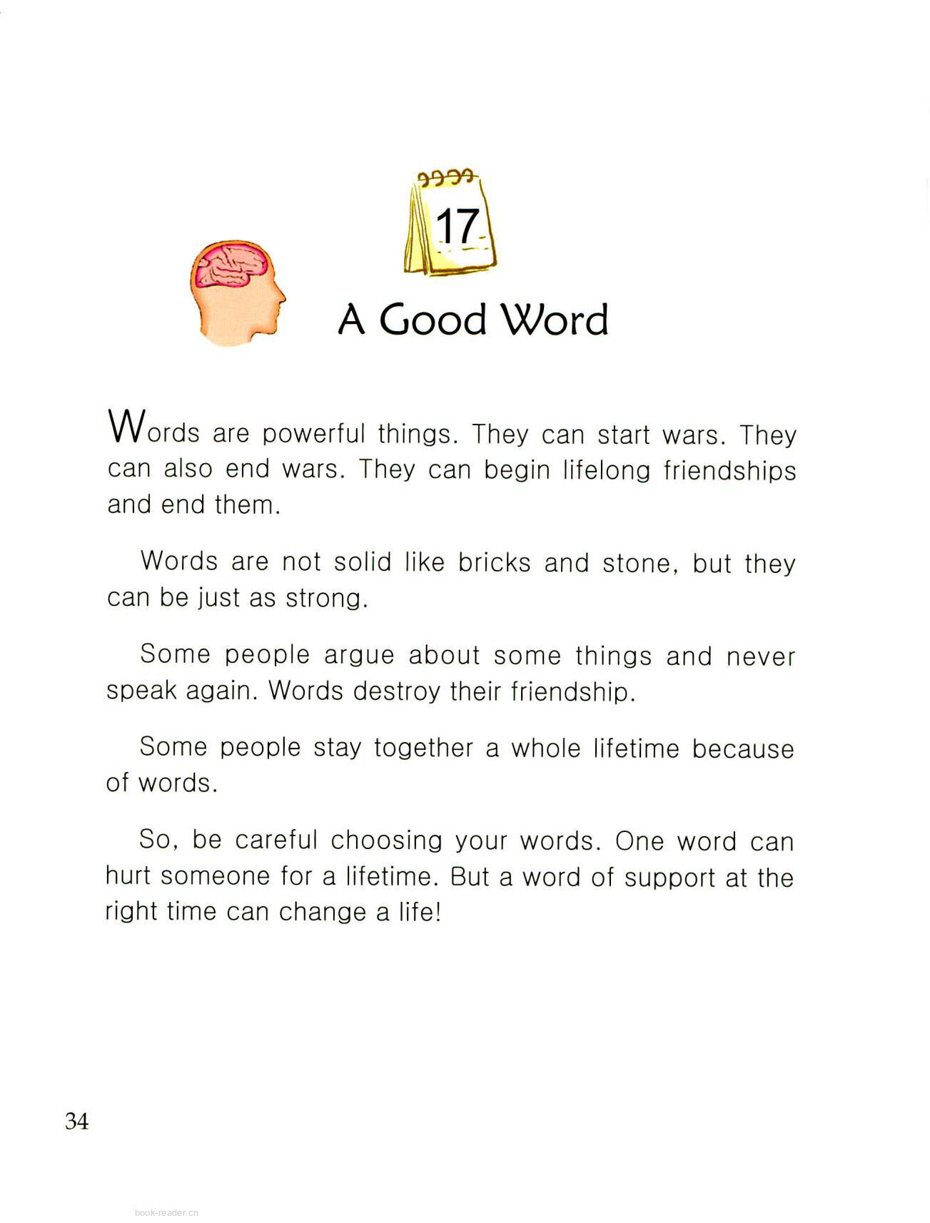 A Good Word绘本故事第2页