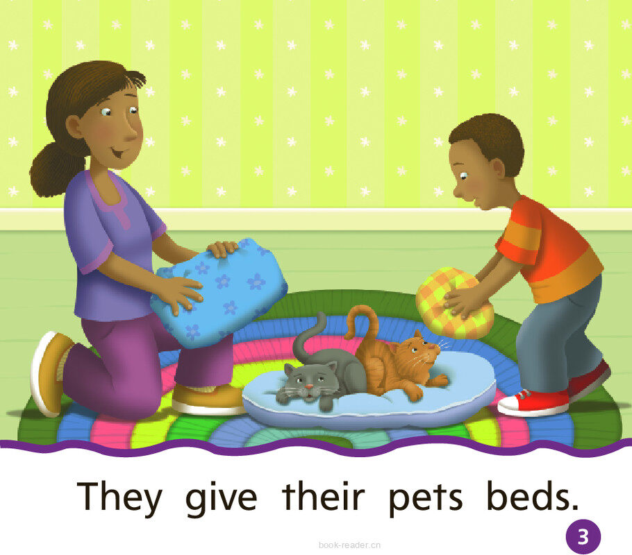 GK On U07W2 Their Pets绘本故事第4页