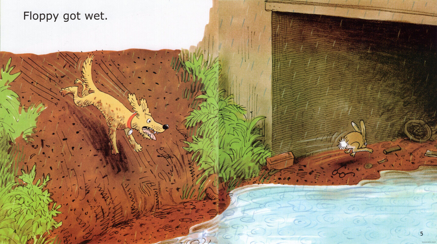 Floppy's Bath绘本故事第5页