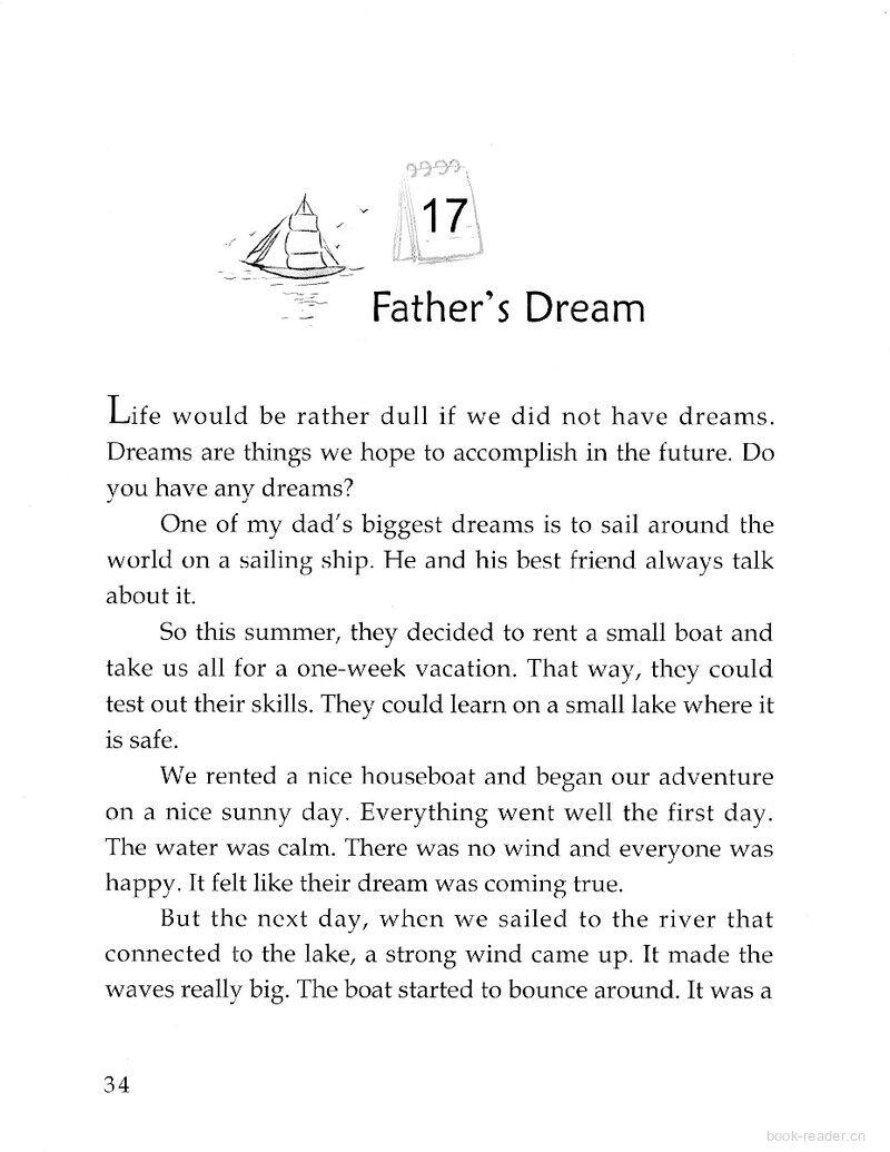 Father's Dream绘本故事第2页