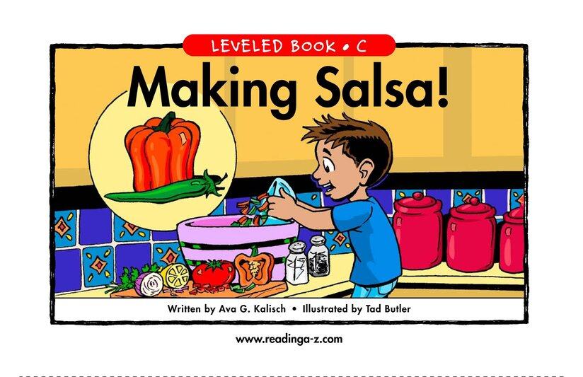 Making Salsa!绘本故事第2页