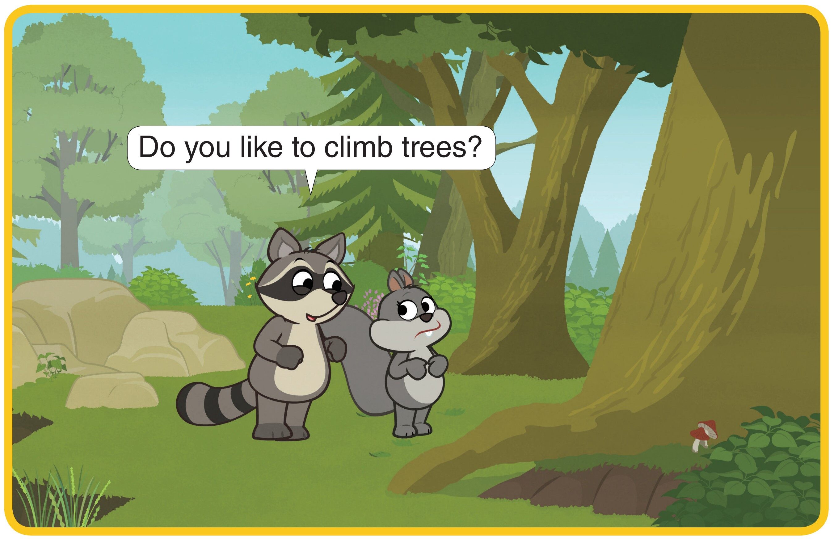 I Like to Climb绘本故事第2页