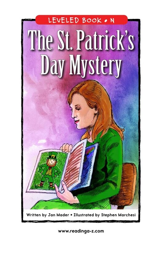 The St. Patrick's Day Mystery绘本故事第2页