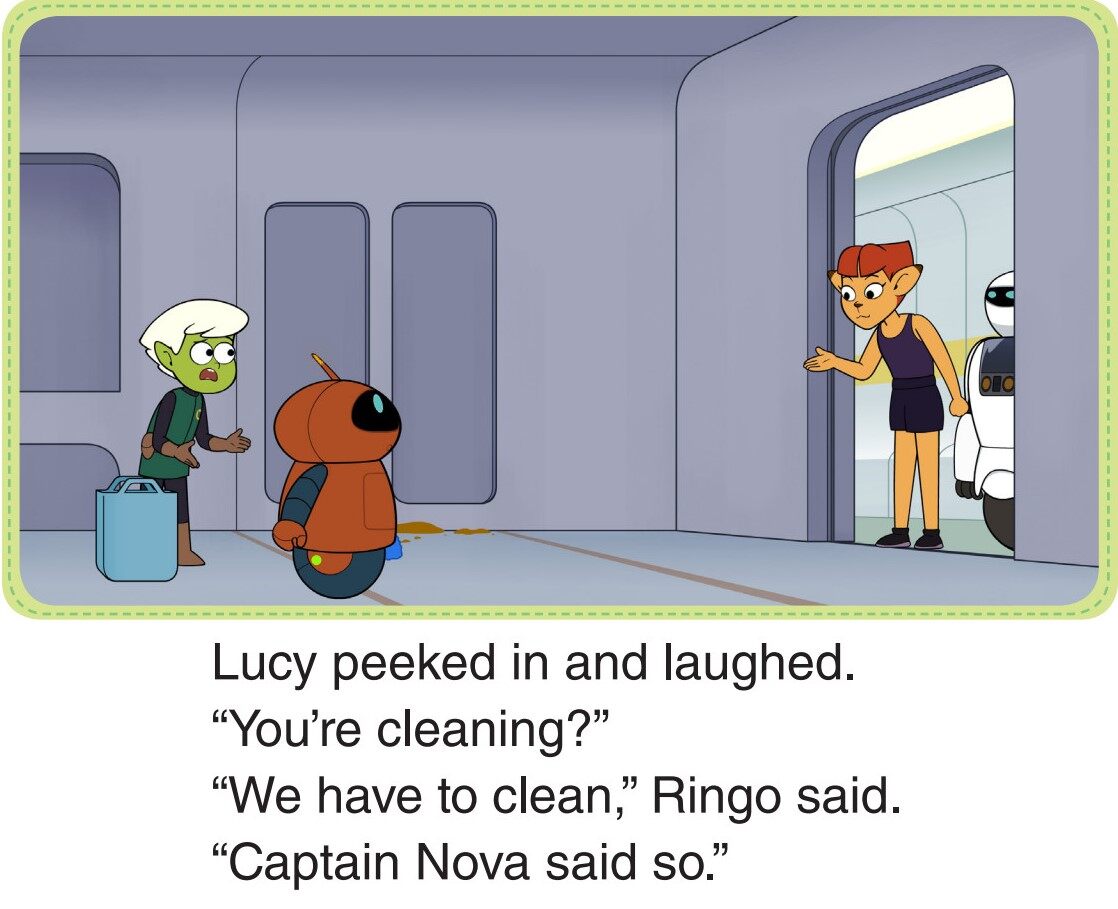 Cleaning绘本故事第5页