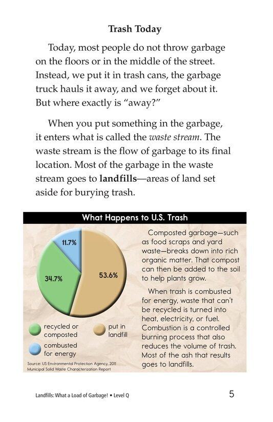 Landfills What a Load of Garbage!绘本故事第4页