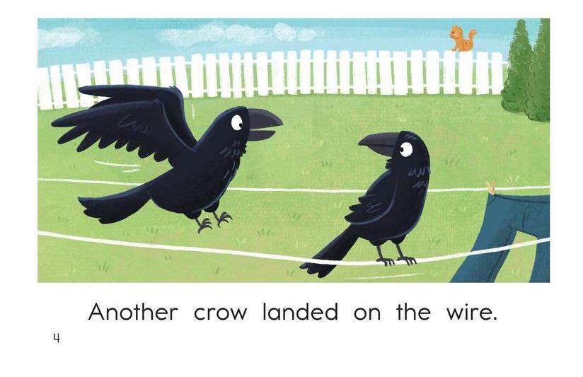 Crows on a Wire绘本故事第4页