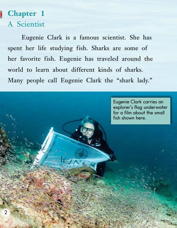 Eugenie Clark,Shark Lady绘本故事第3页
