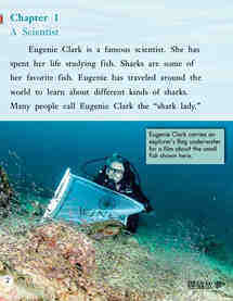 Eugenie Clark,Shark Lady绘本故事第3页