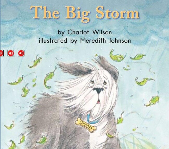 The big storm绘本故事第2页