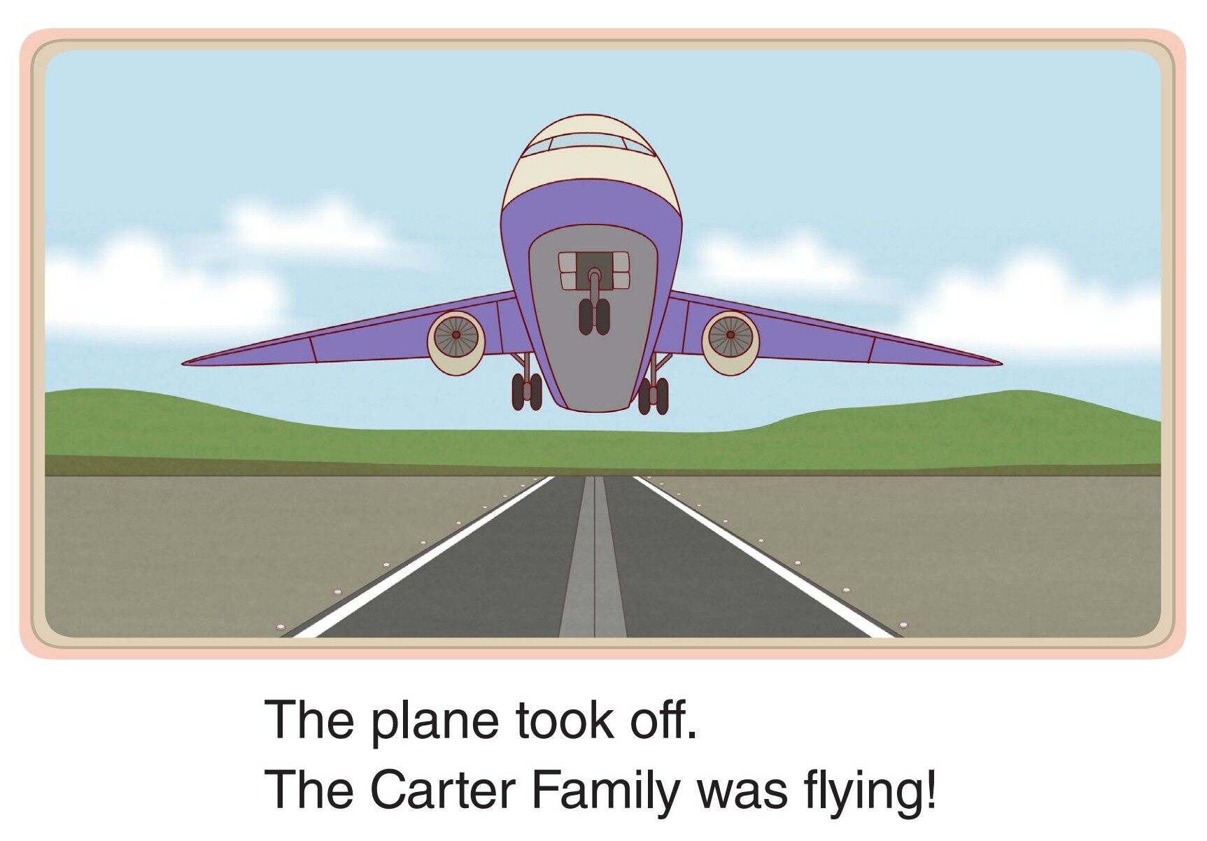 The Airplane Trip绘本故事第5页