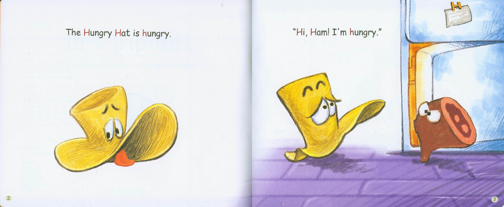 H Hurgry Hat绘本故事第3页
