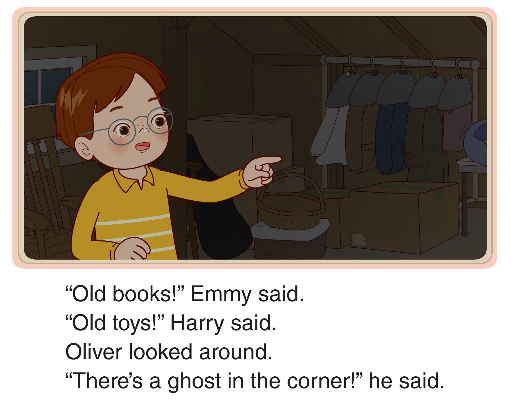 In the Attic绘本故事第3页