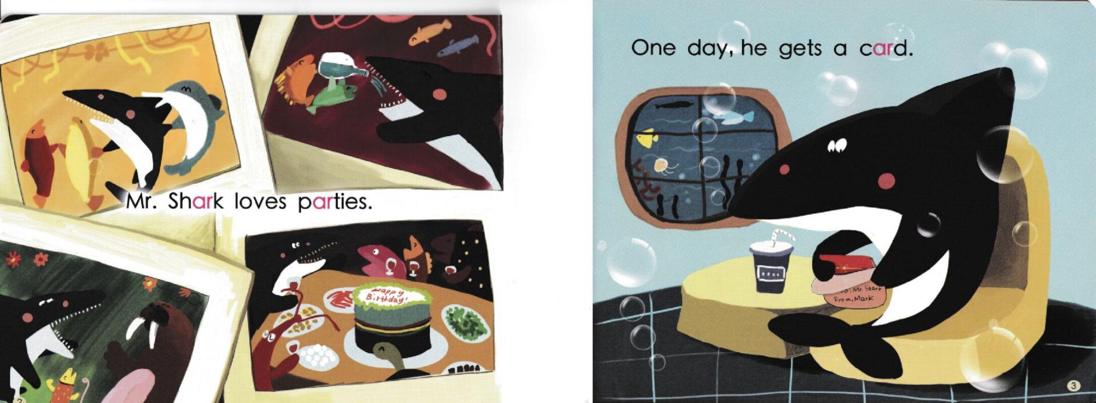 Party Shark绘本故事第3页
