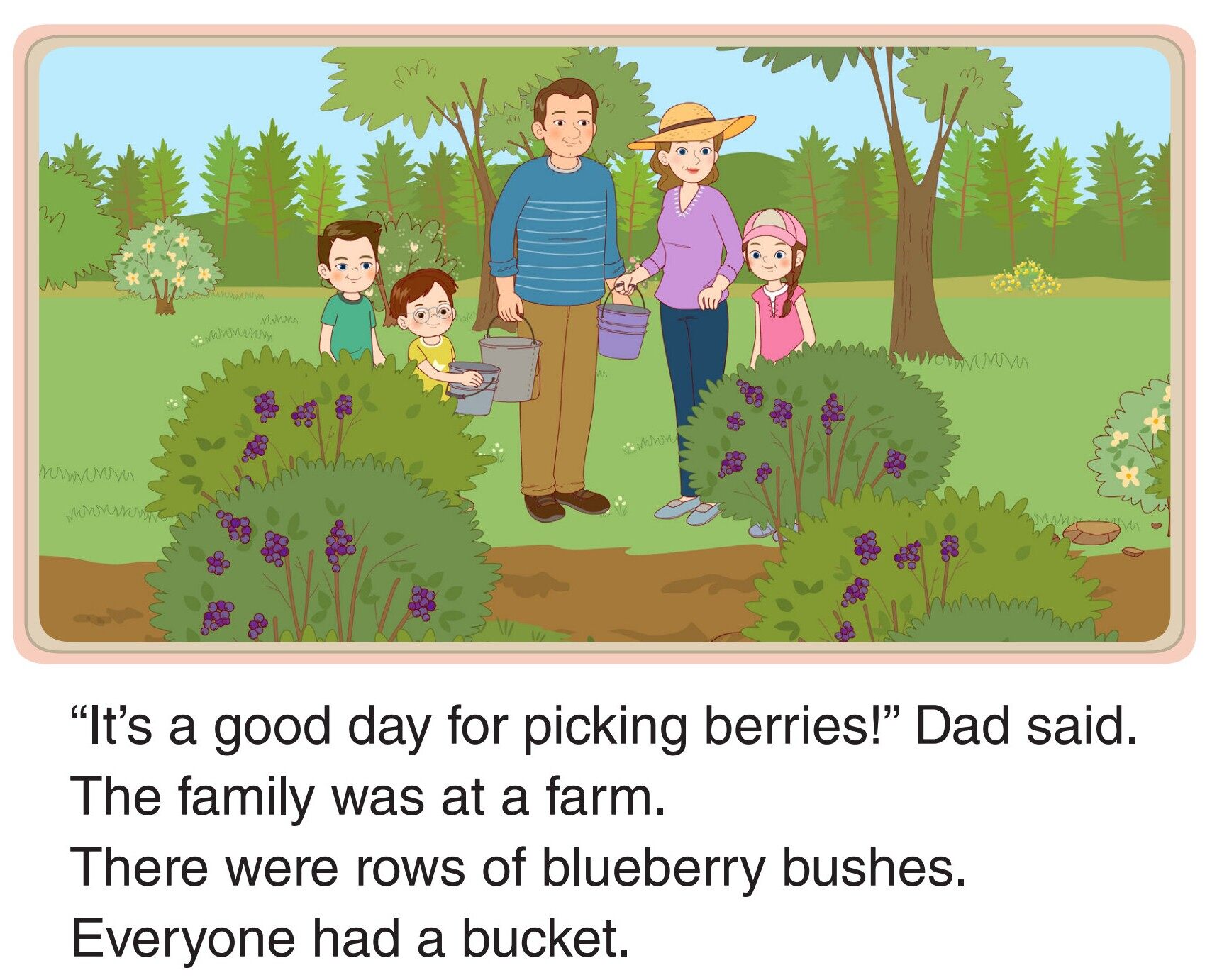 Picking Berries绘本故事第3页