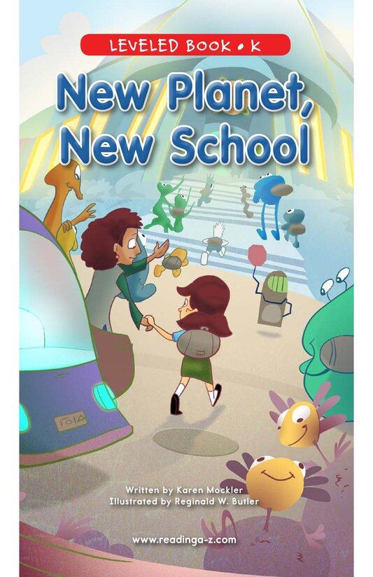 New Planet,New School绘本故事第2页