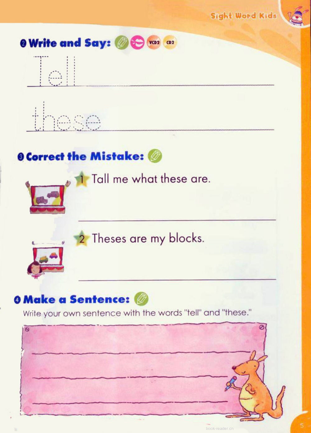 1 Tell Me What These Are绘本故事第3页