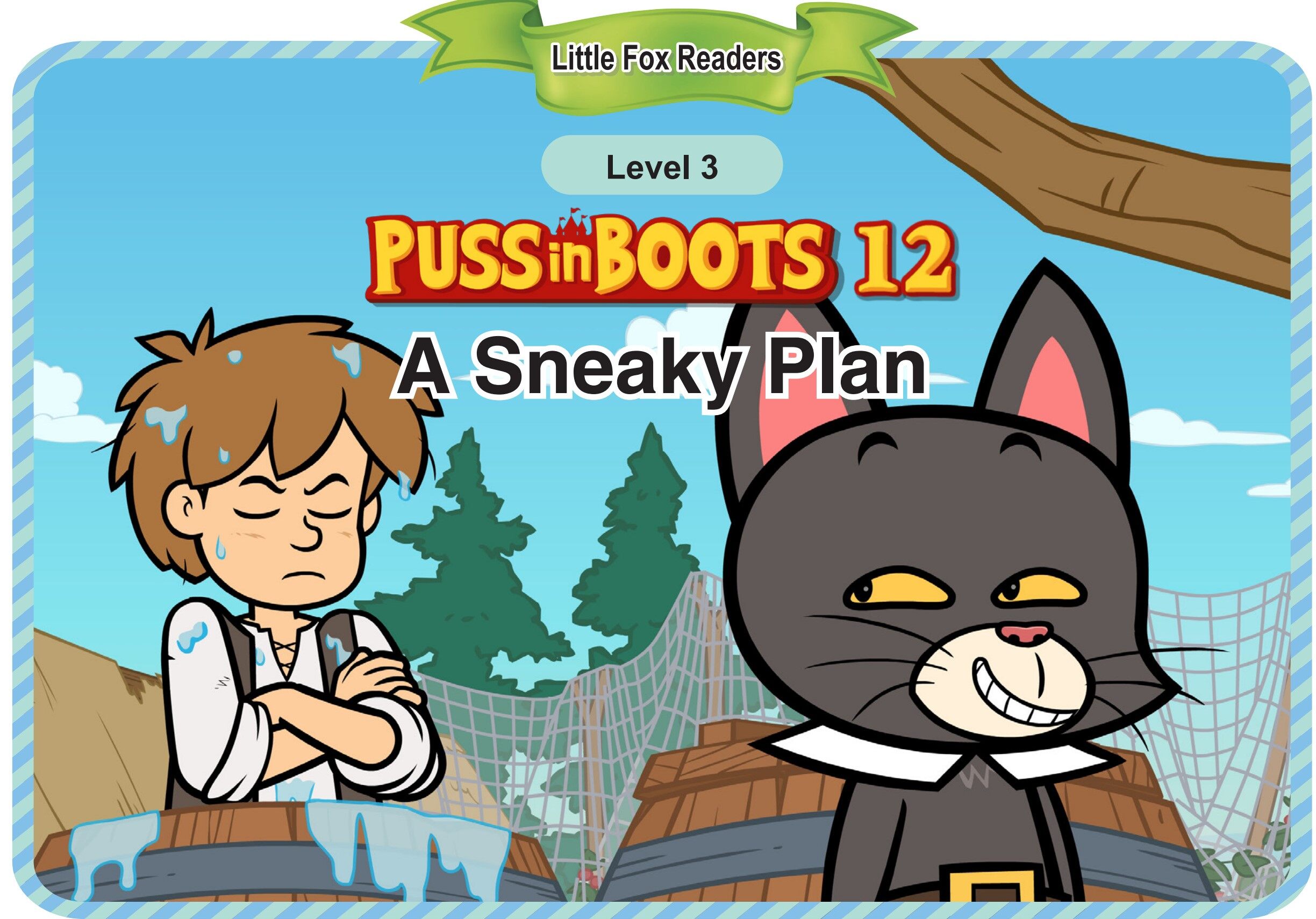 A Sneaky Plan绘本故事第2页