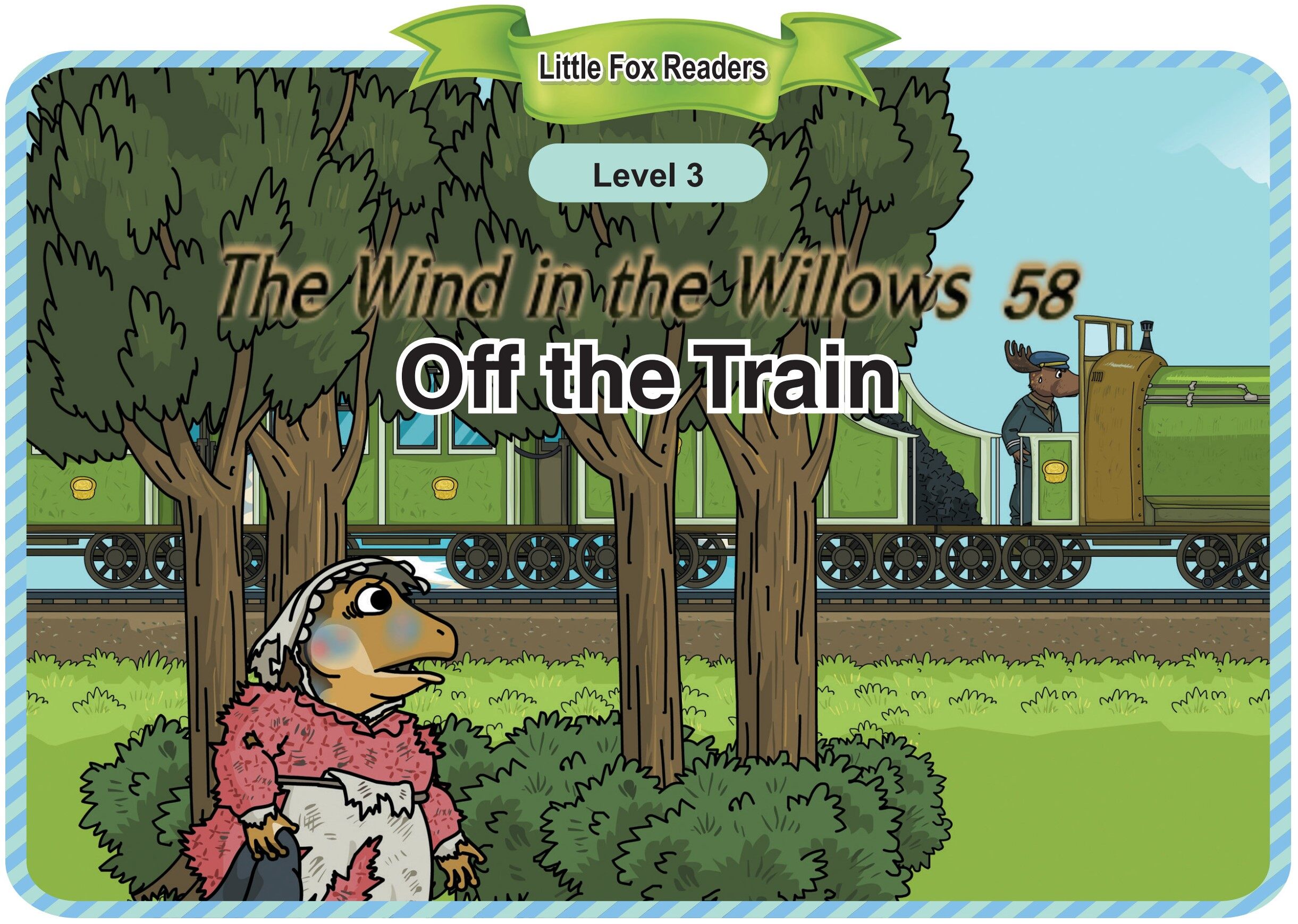 Off the Train绘本故事第2页