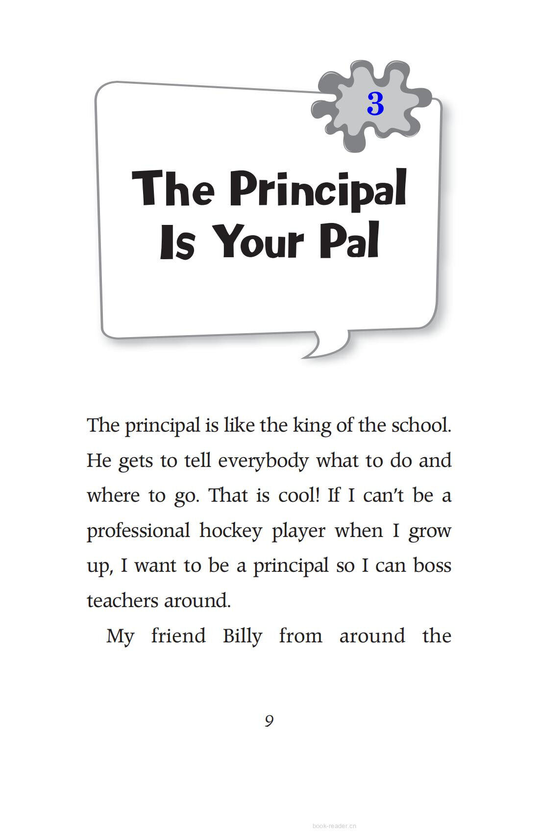 Chapter3 The Principal Is Your Pal绘本故事第2页