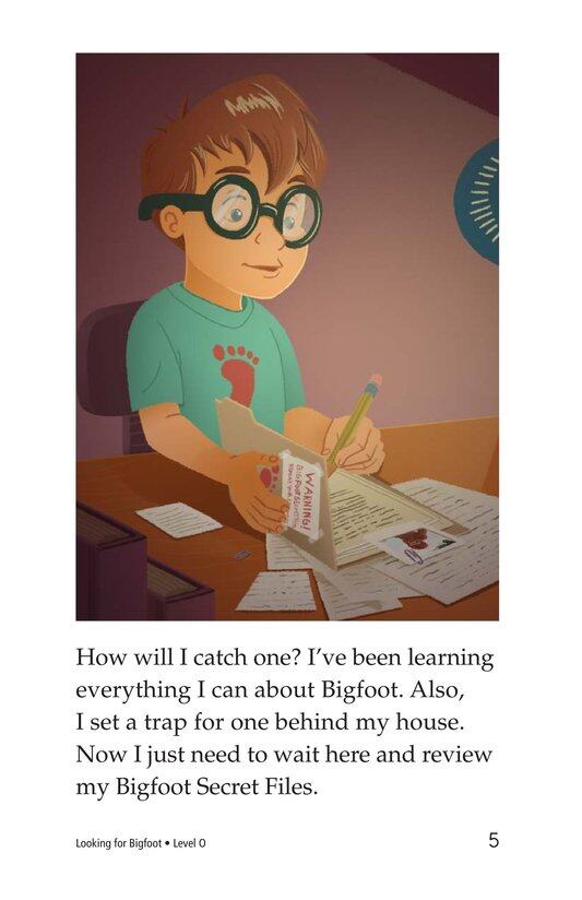 Looking for Bigfoot绘本故事第4页