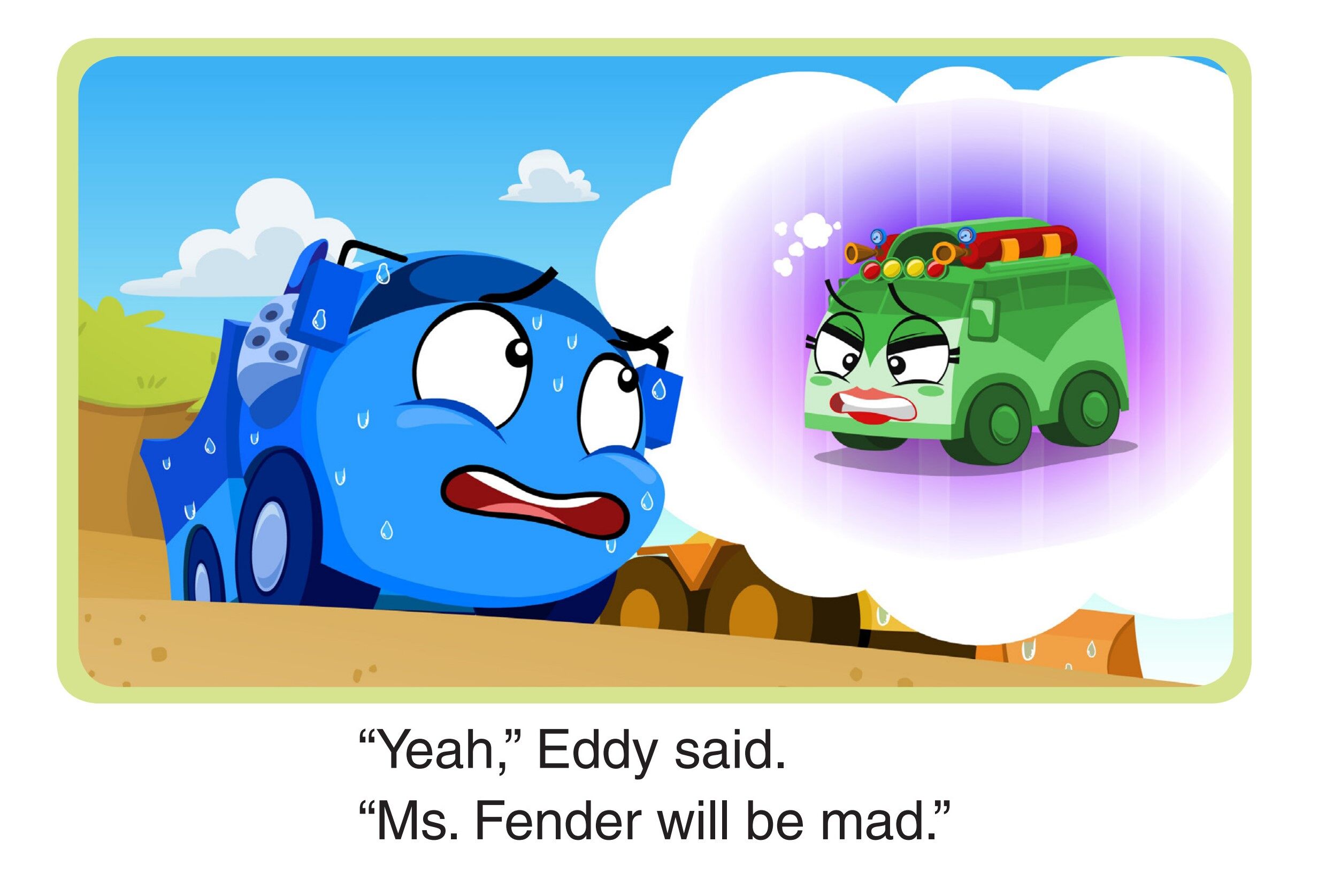 Splashing and Playing绘本故事第3页