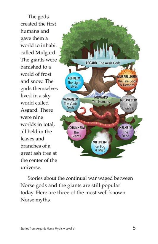 Stories from Asgard Norse Myths绘本故事第4页