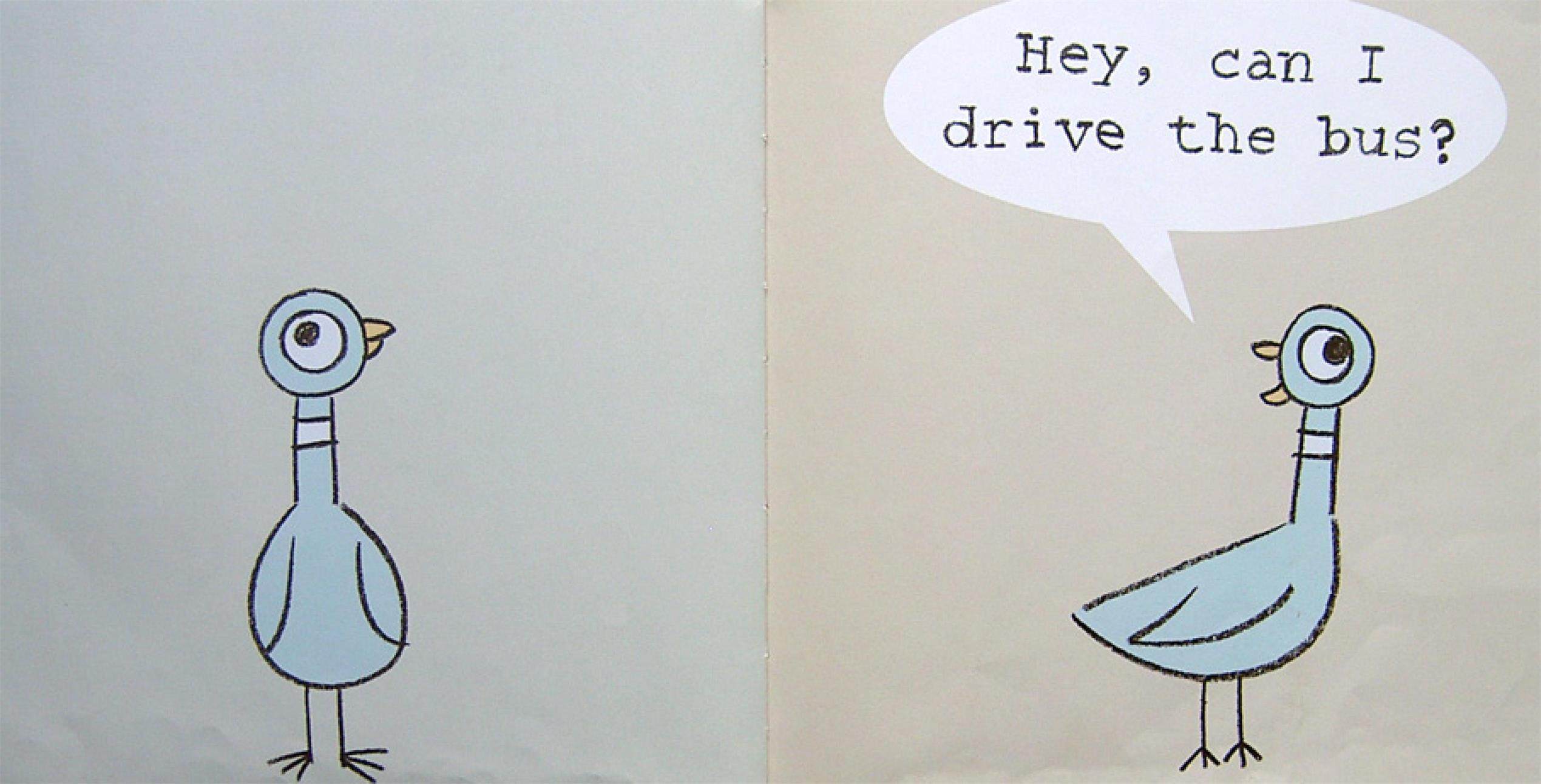 Don't Let the Pigeon Drive the Bus绘本故事第5页