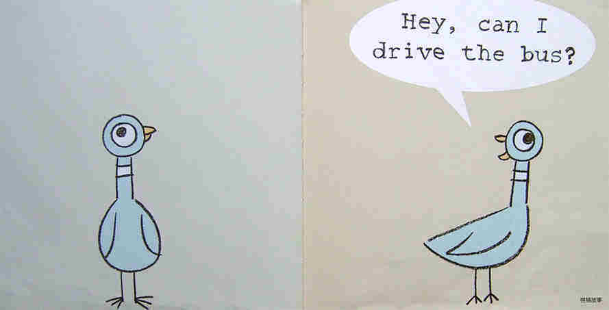 Don't Let the Pigeon Drive the Bus绘本故事第5页