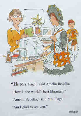 Amelia Bedelia Bookworm绘本故事第3页