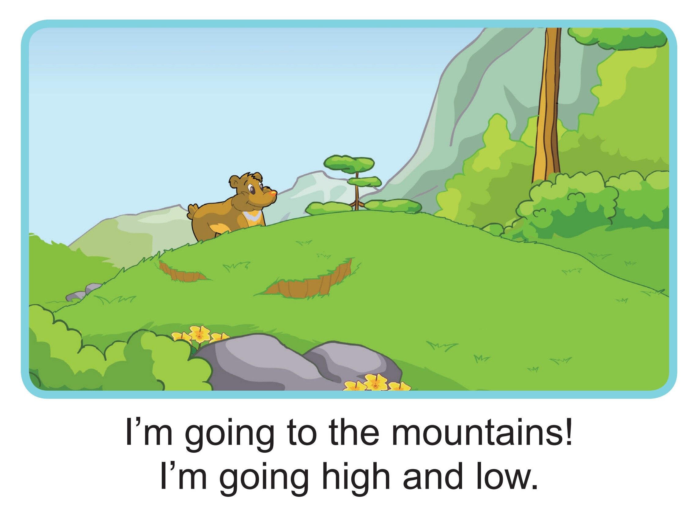 Grizzly Bear, Grizzly Bear绘本故事第3页