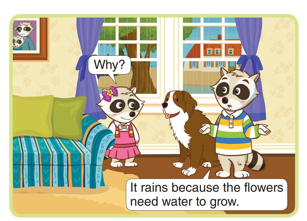 Spring Rain绘本故事第3页