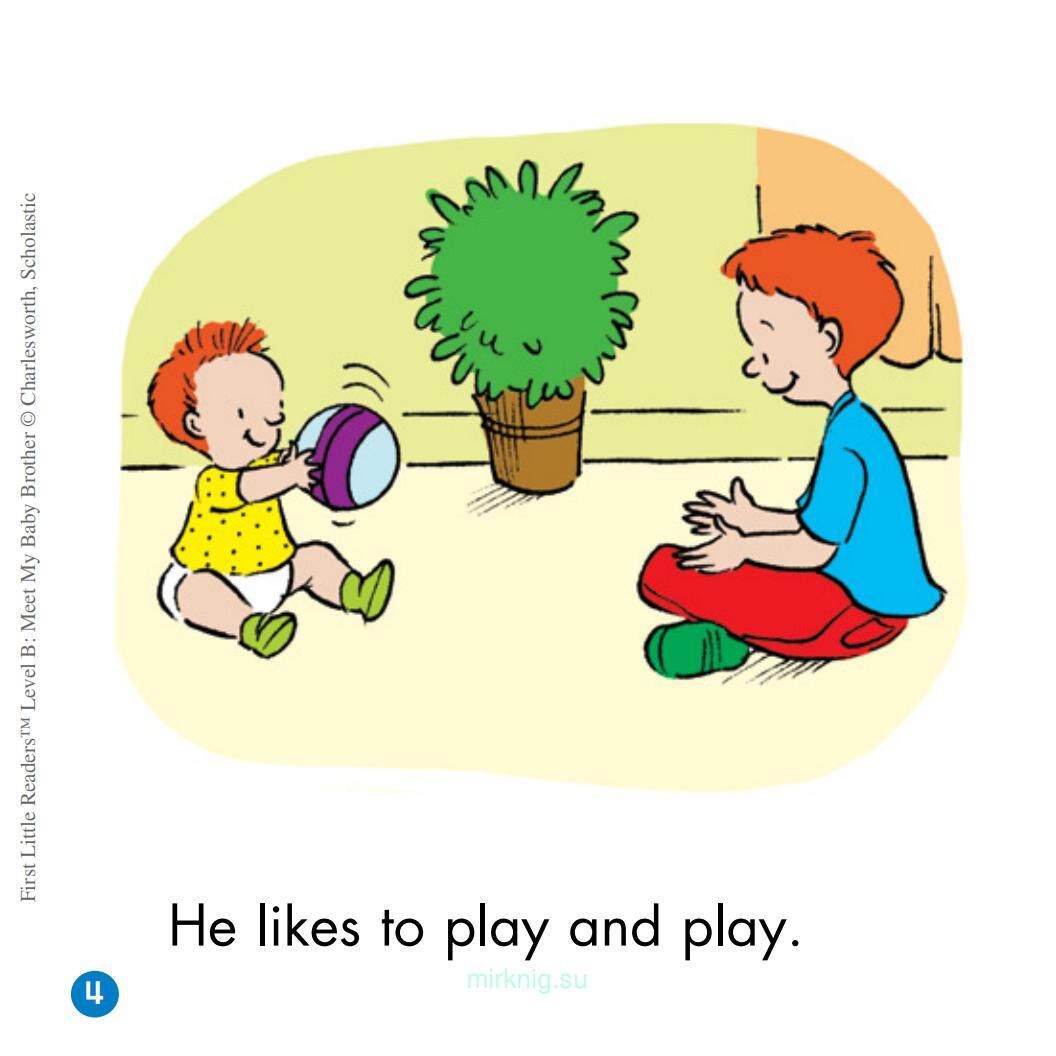 Meet My Baby Brother绘本故事第5页