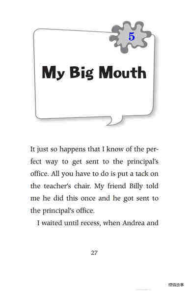 Chapter5 My Big Mouth绘本故事第2页
