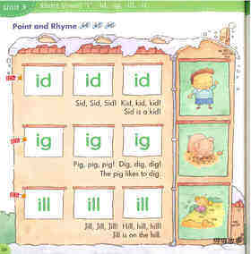 3 Short Vowel  ' i '绘本故事第3页