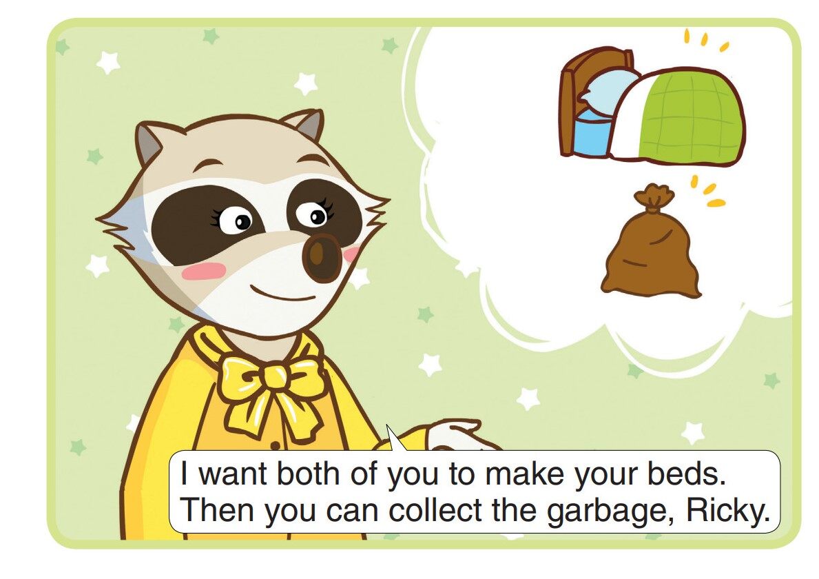 Doing Chores绘本故事第4页