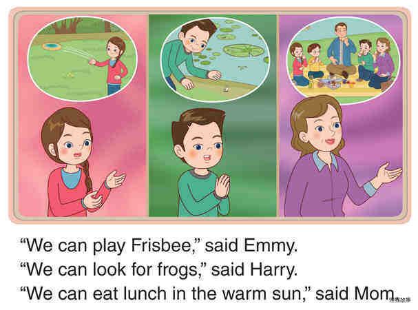 A Picnic in the Park绘本故事第4页