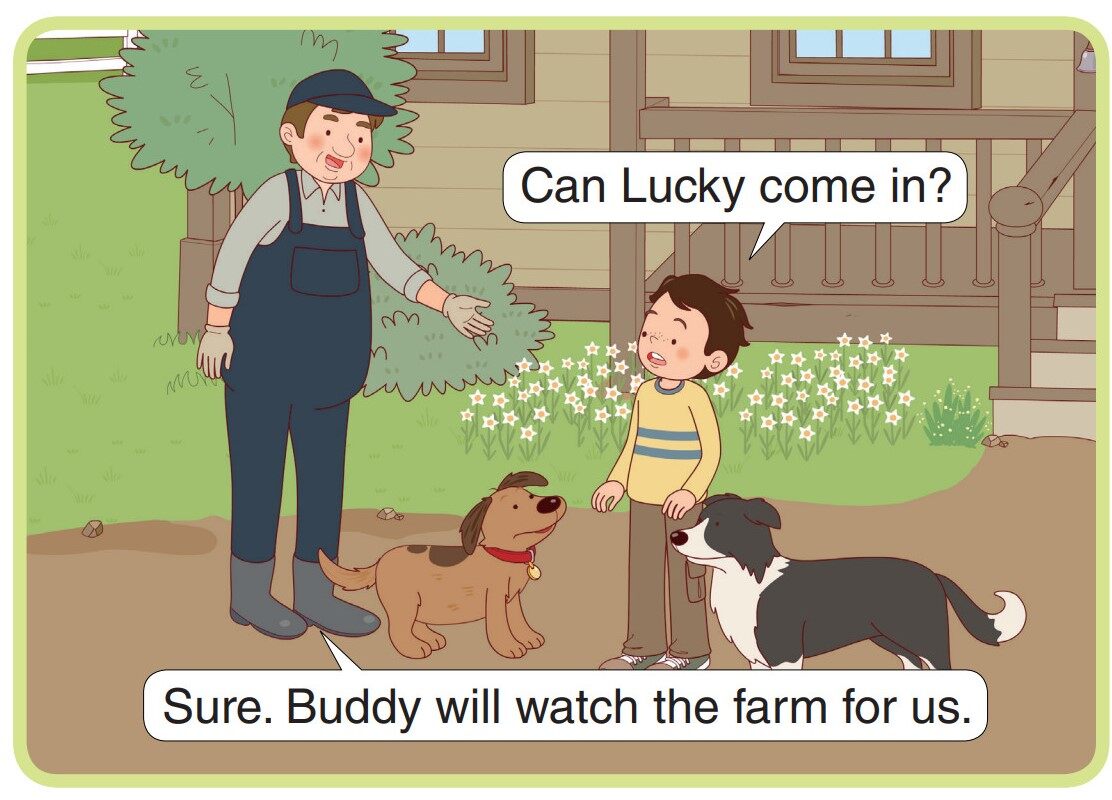 Lucky's Job绘本故事第4页