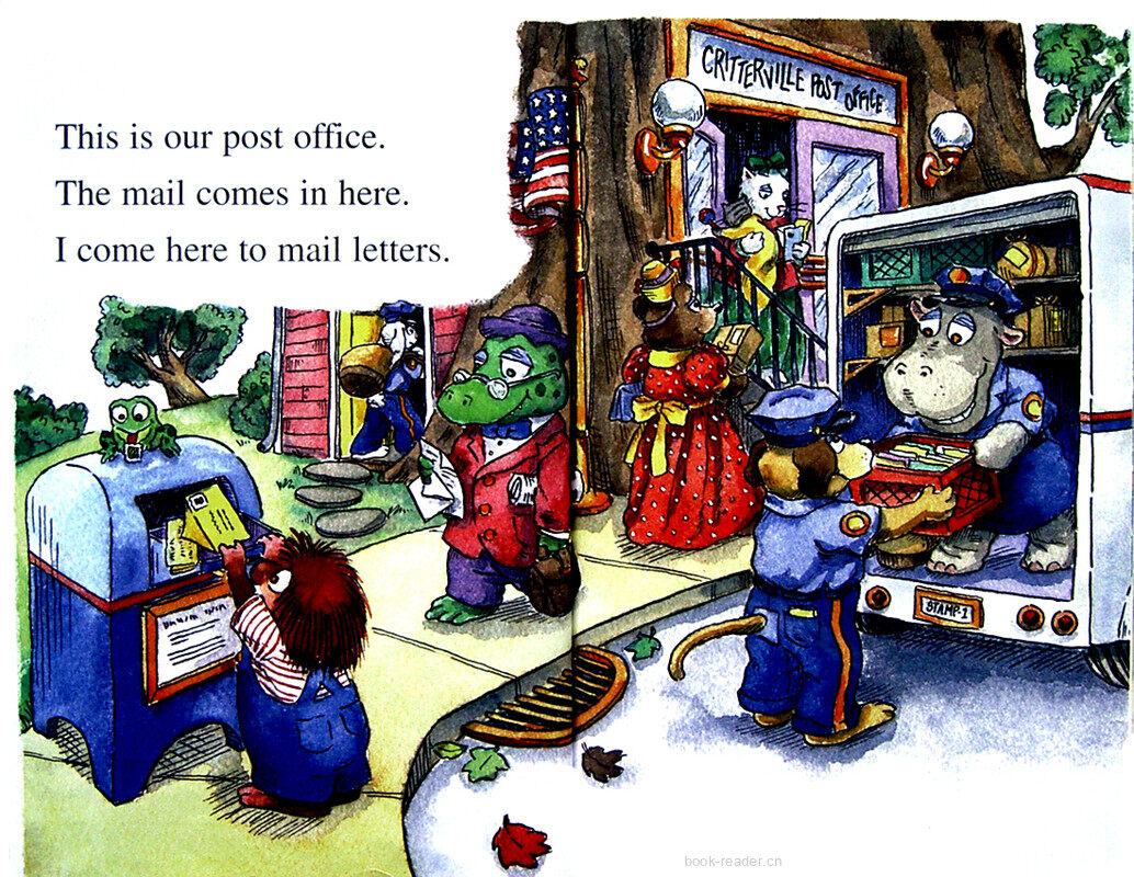 This is my Town绘本故事第4页