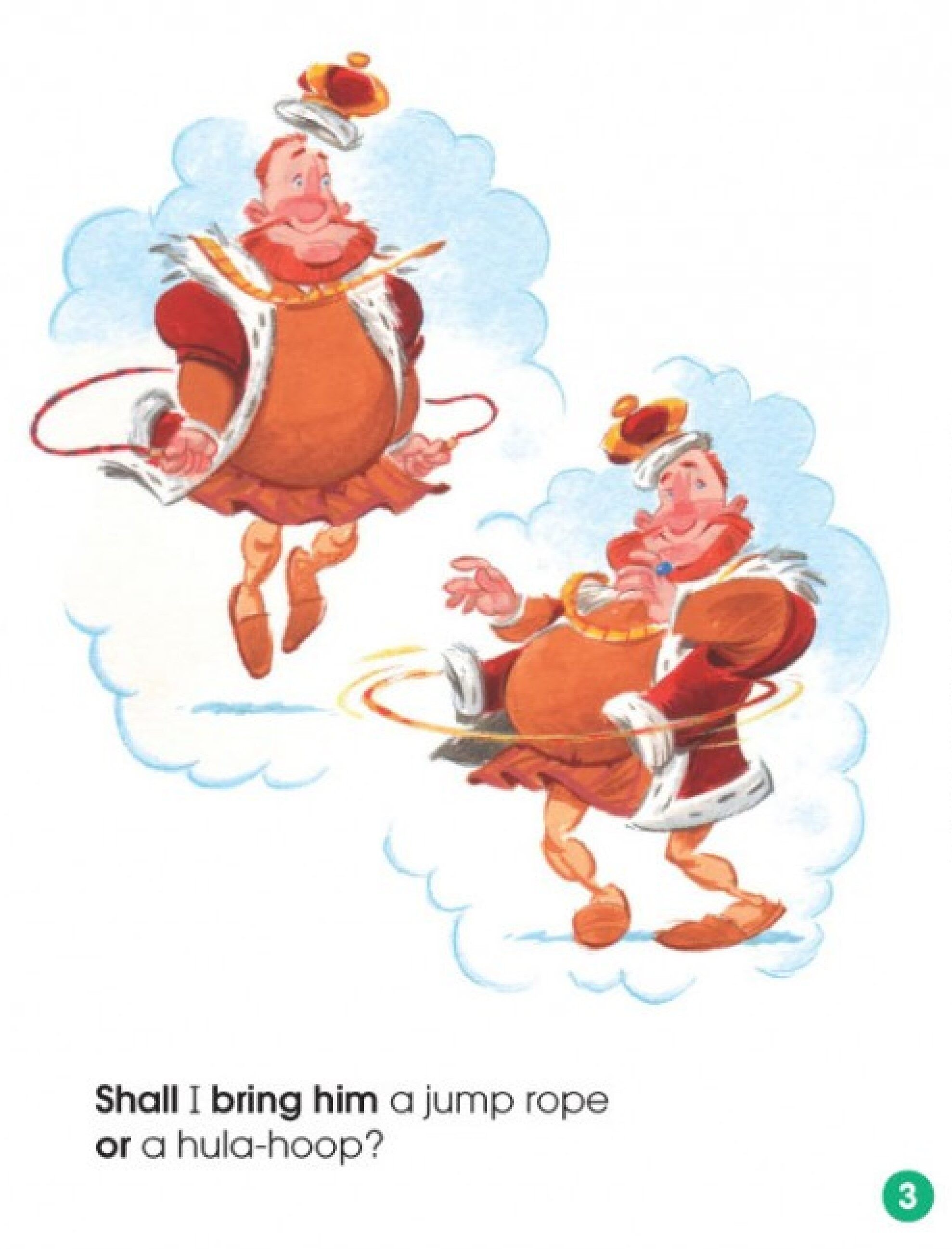 What Shall I Bring the King？绘本故事第3页