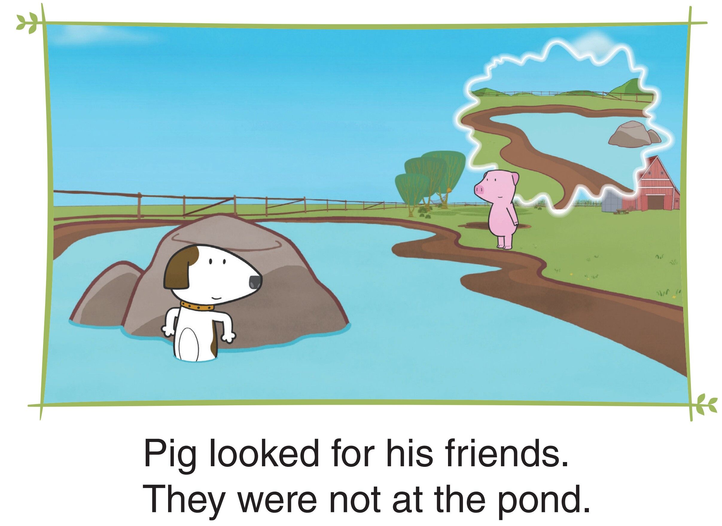 Pig Seeks绘本故事第2页