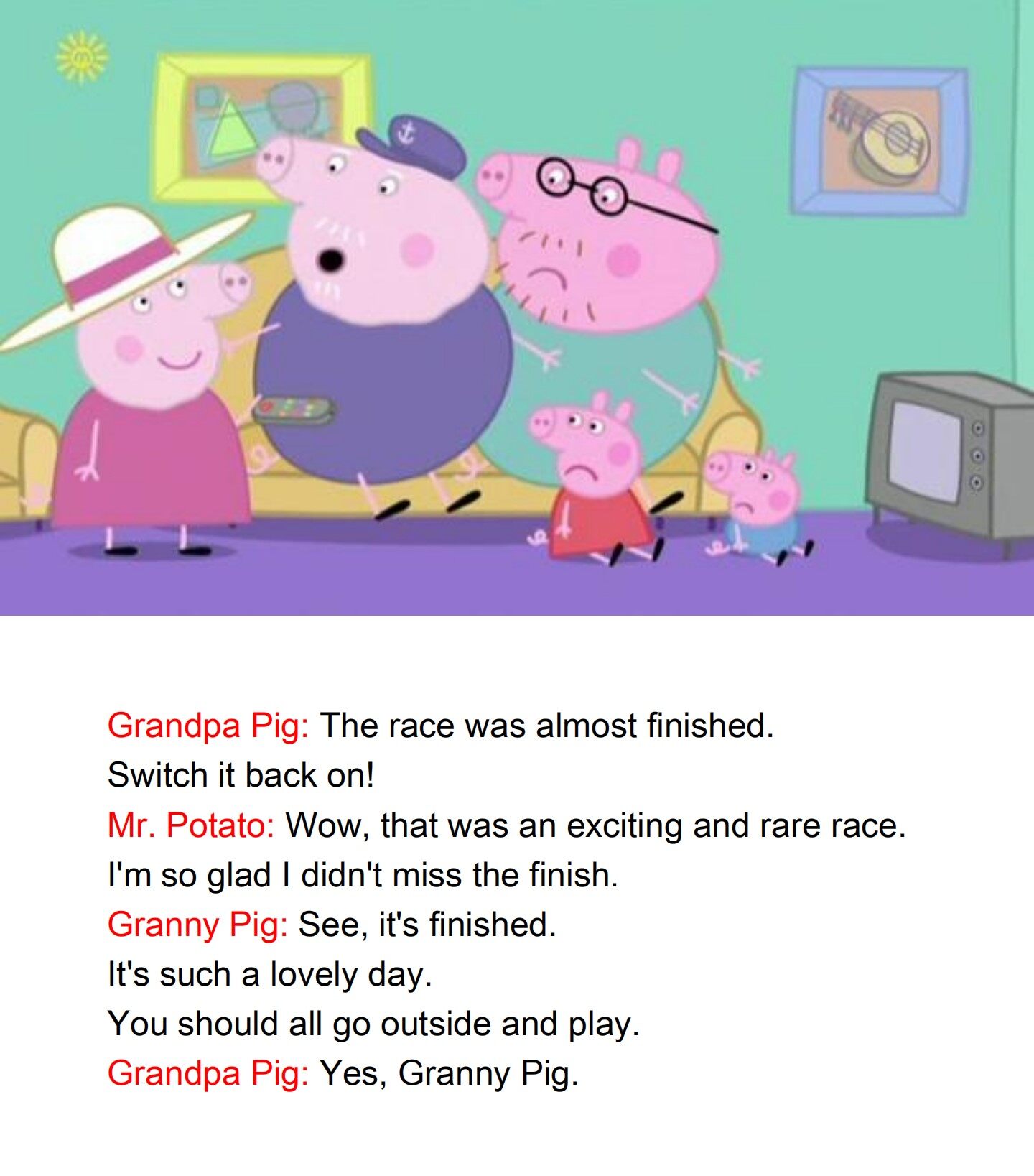 George's Racing Car绘本故事第4页