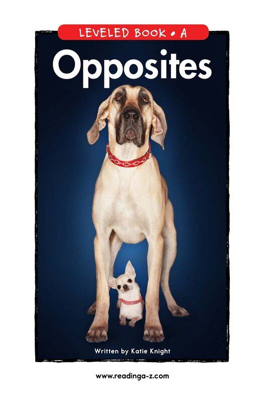 Opposites绘本故事第2页