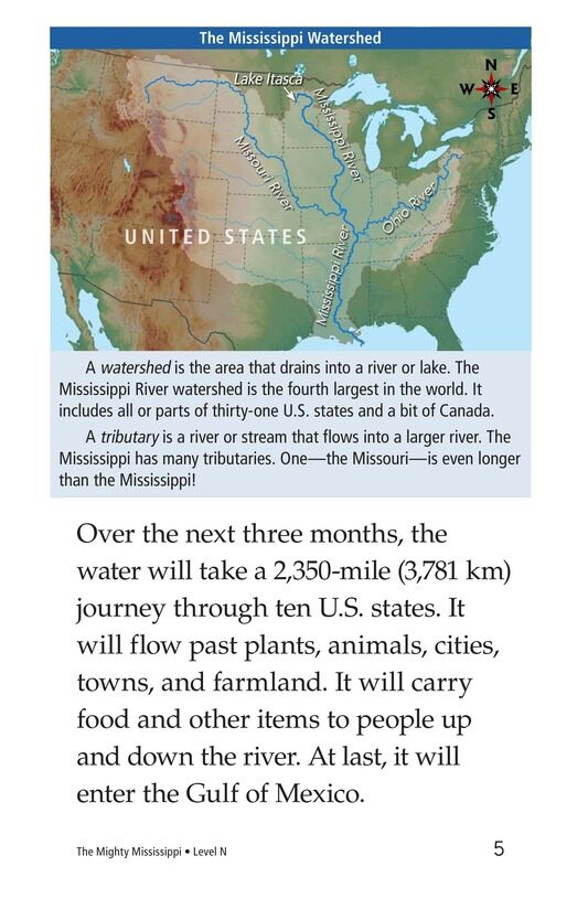 The Mighty Mississippi绘本故事第4页