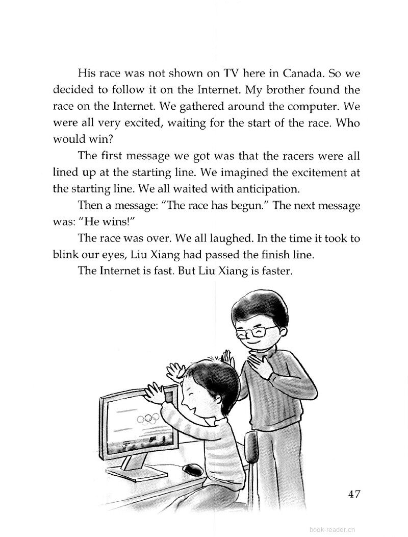 Faster Than the Internet!绘本故事第3页