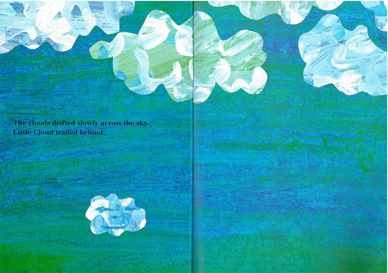 Little Cloud by Eric Carle绘本故事第4页