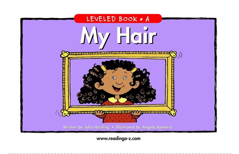 My Hair绘本故事第2页