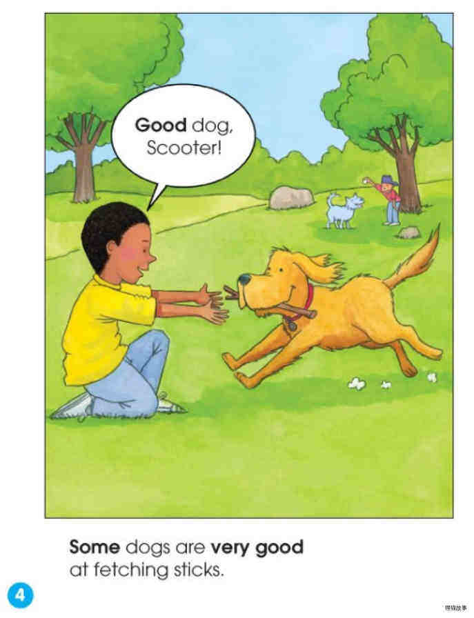 Some Dogs Are Very Good绘本故事第4页