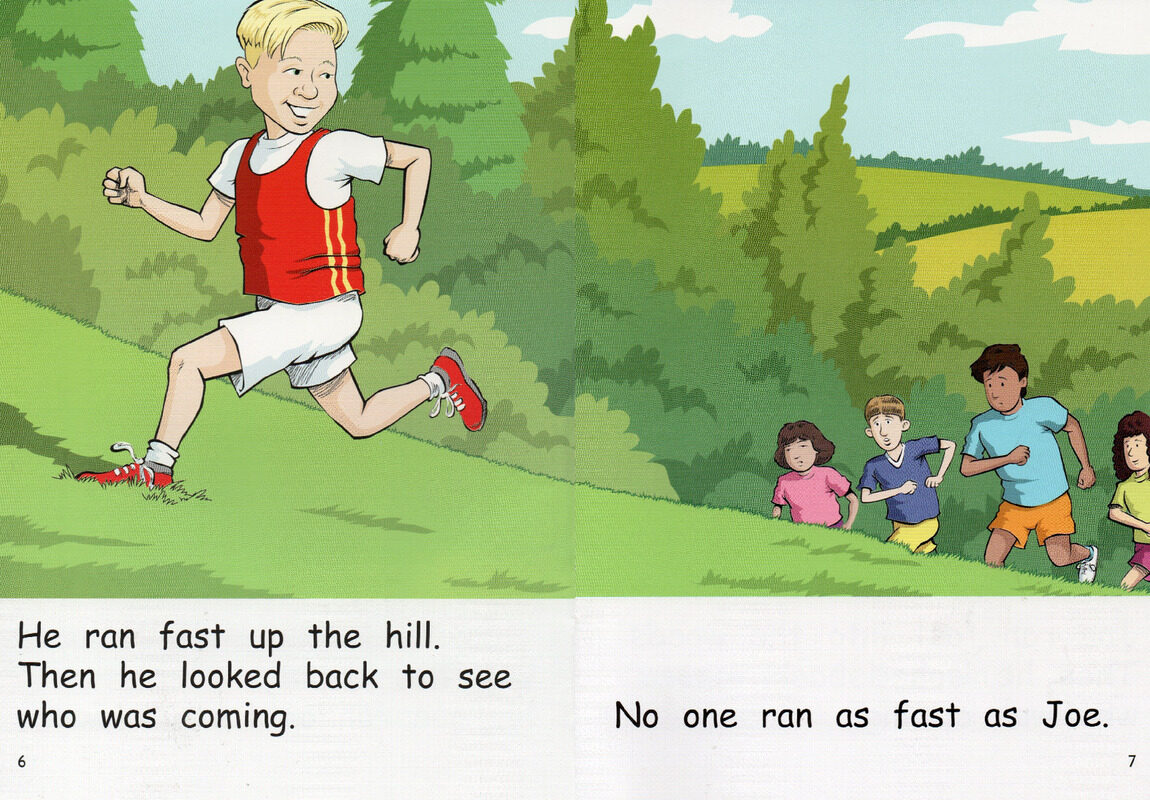 who wins the race绘本故事第5页